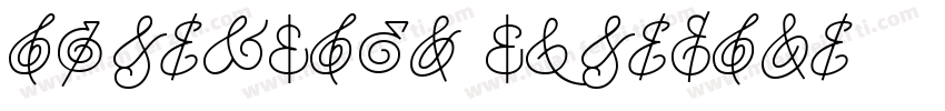 Ampersand Typeface字体转换